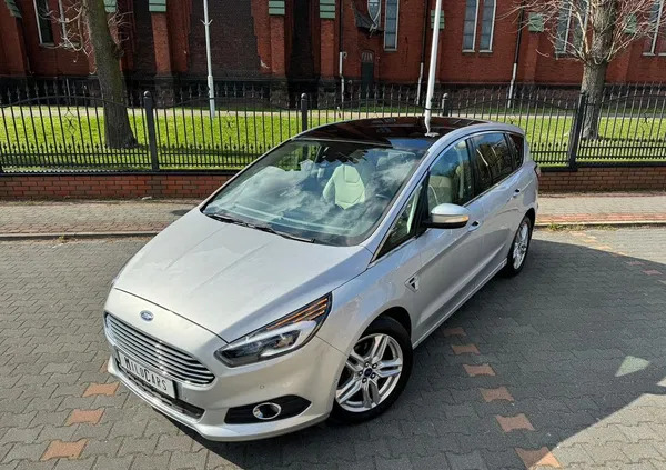 nowy tomyśl Ford S-Max cena 77600 przebieg: 182000, rok produkcji 2018 z Nowy Tomyśl